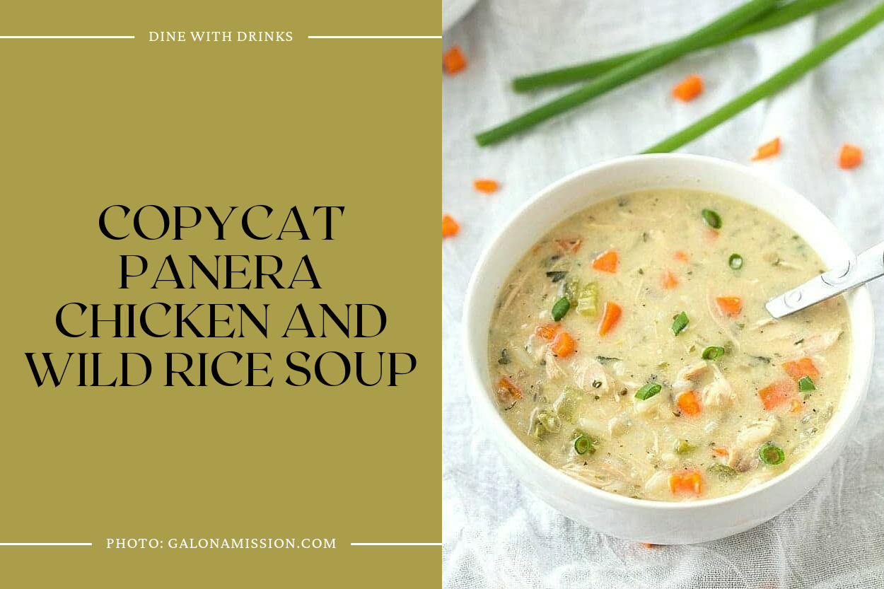 Copycat Panera Chicken And Wild Rice Soup