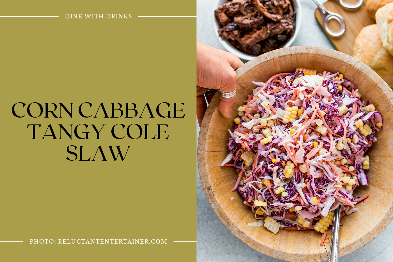 Corn Cabbage Tangy Cole Slaw