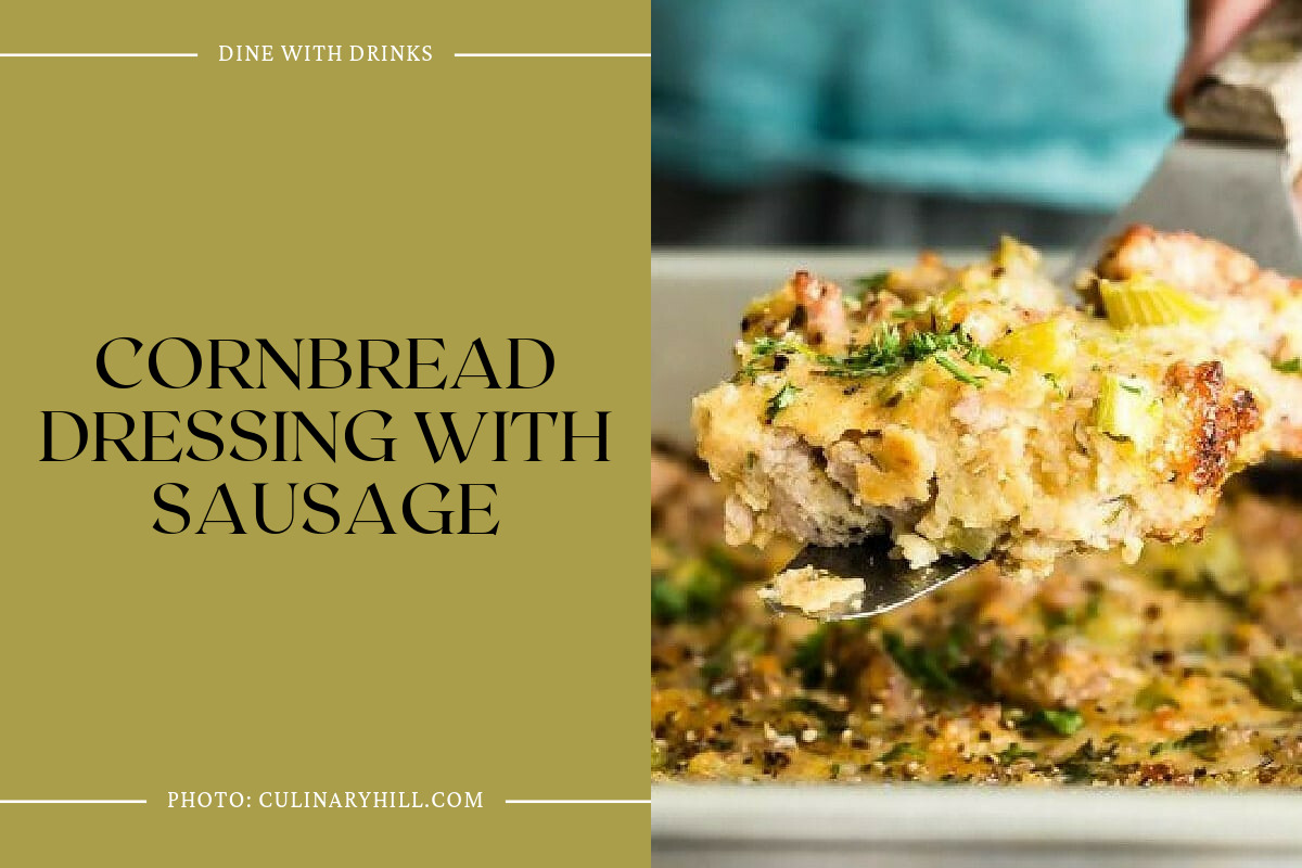 Cornbread Dressing With Sausage