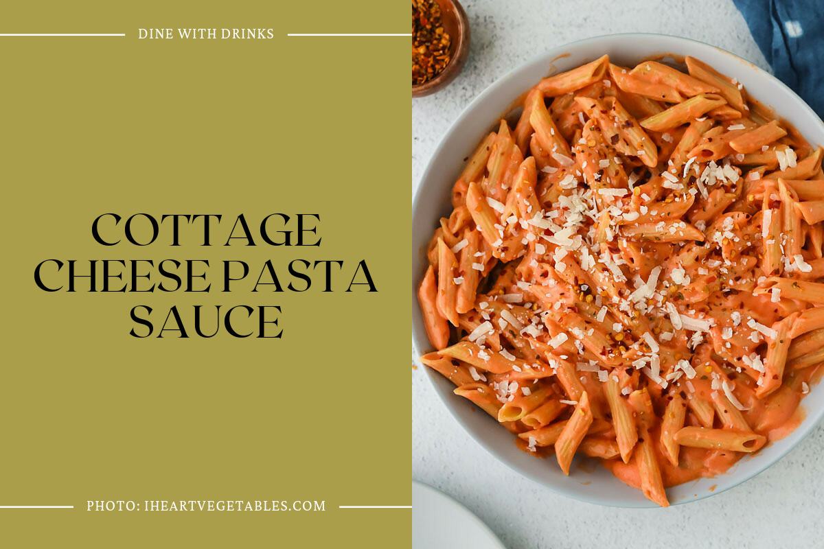Cottage Cheese Pasta Sauce