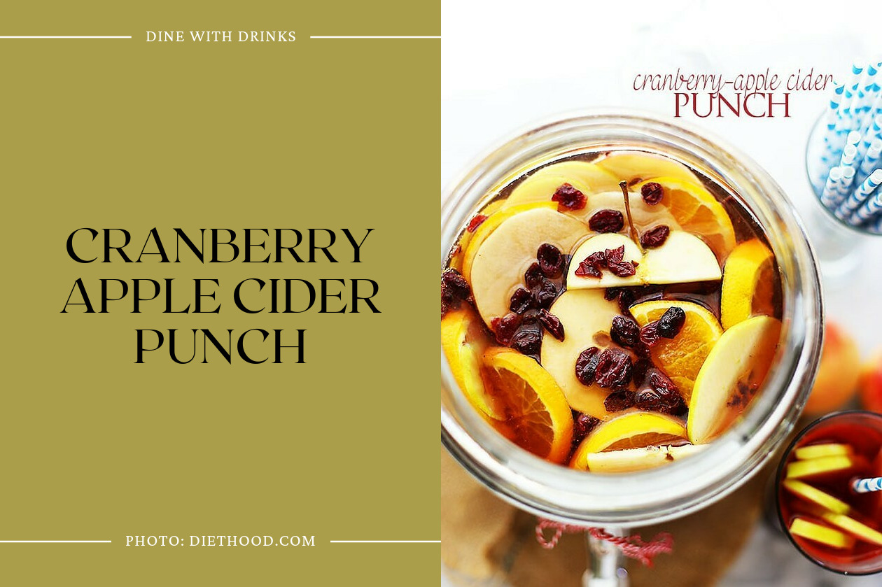 Cranberry Apple Cider Punch