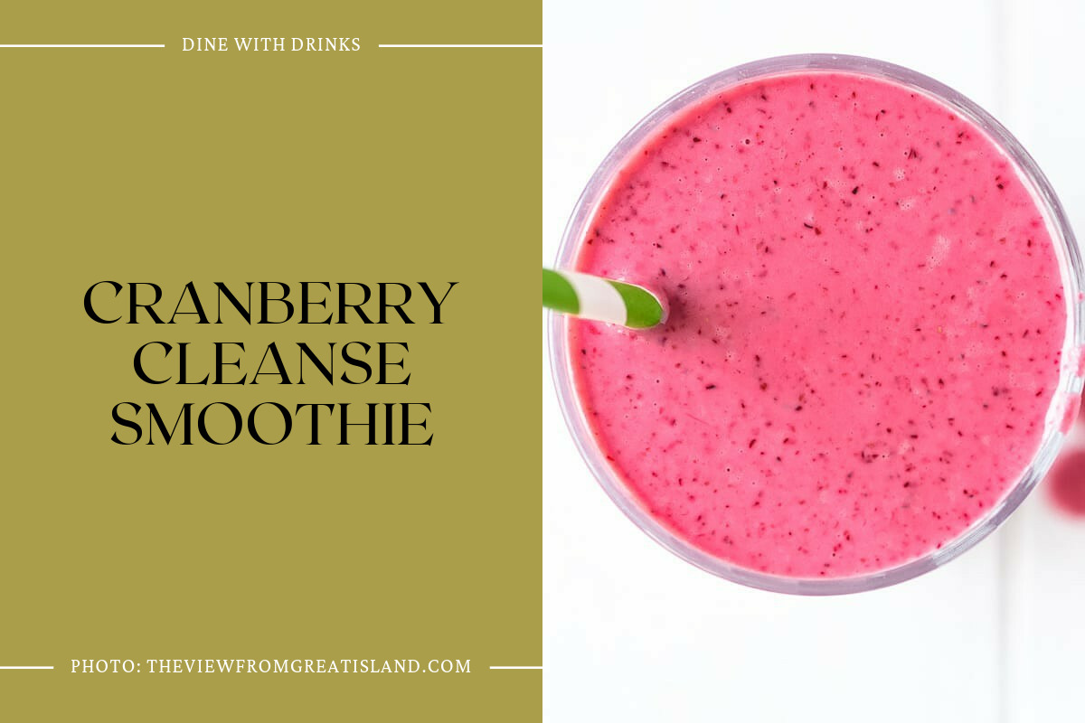 Cranberry Cleanse Smoothie