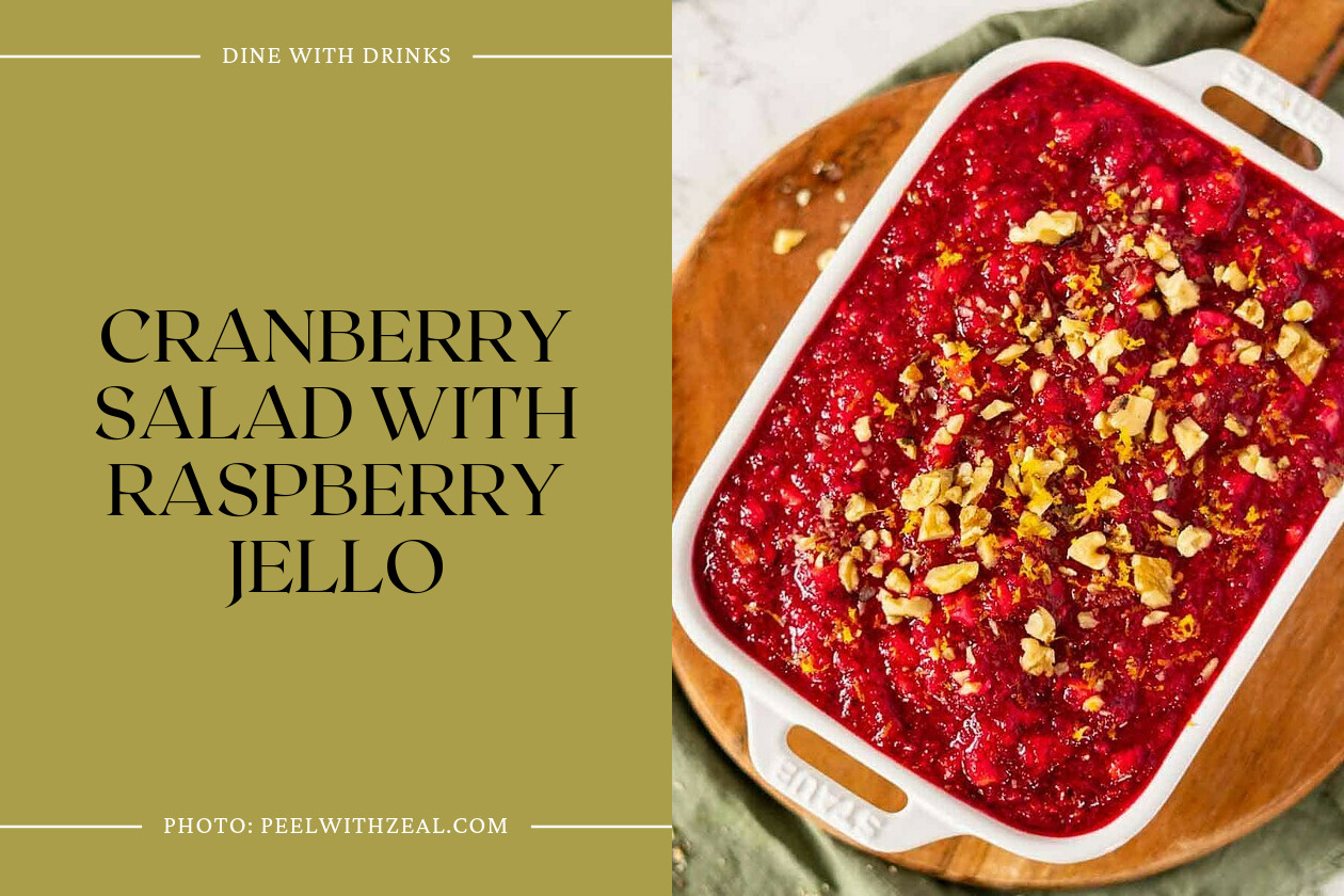 Cranberry Salad With Raspberry Jello