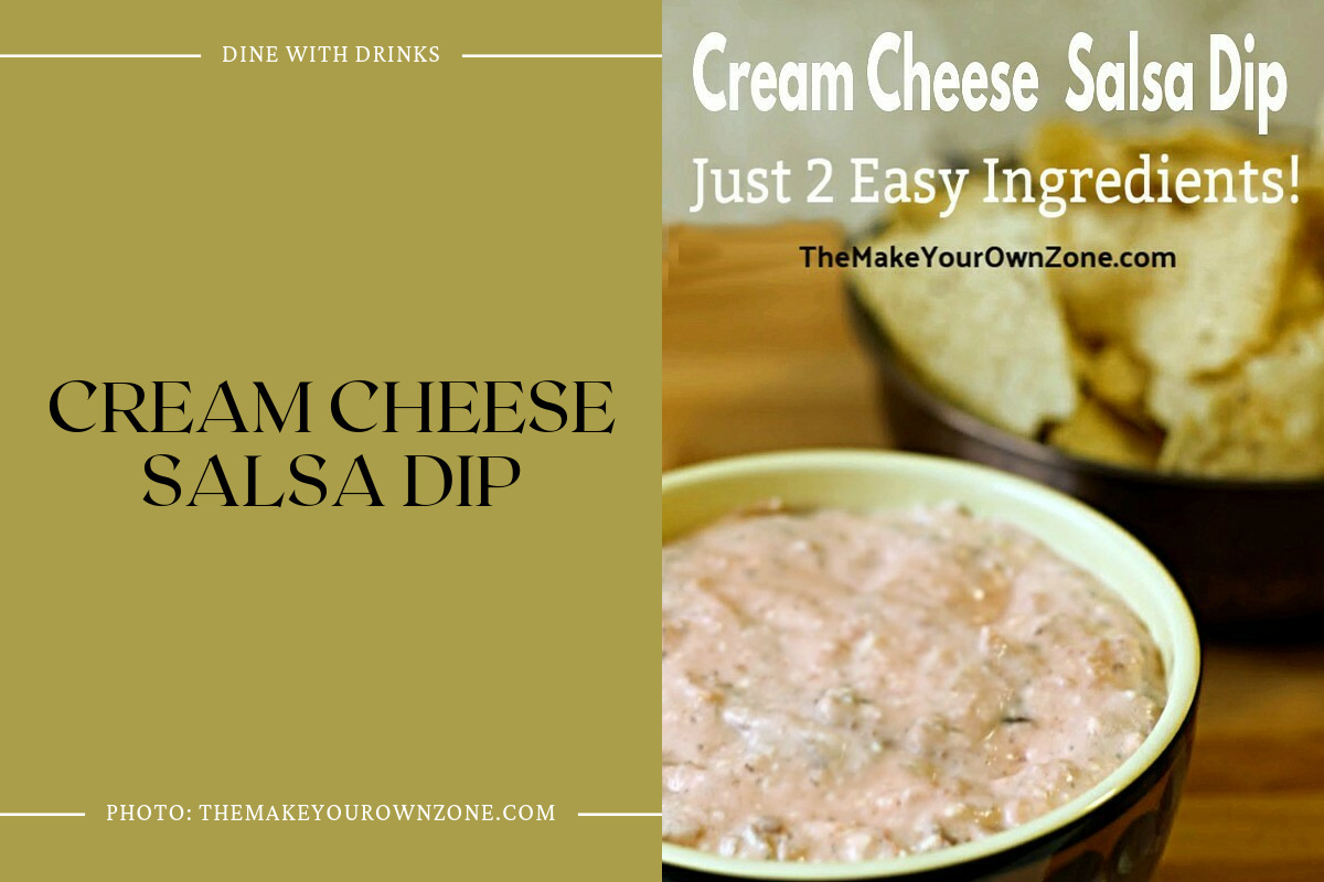 Cream Cheese Salsa Dip