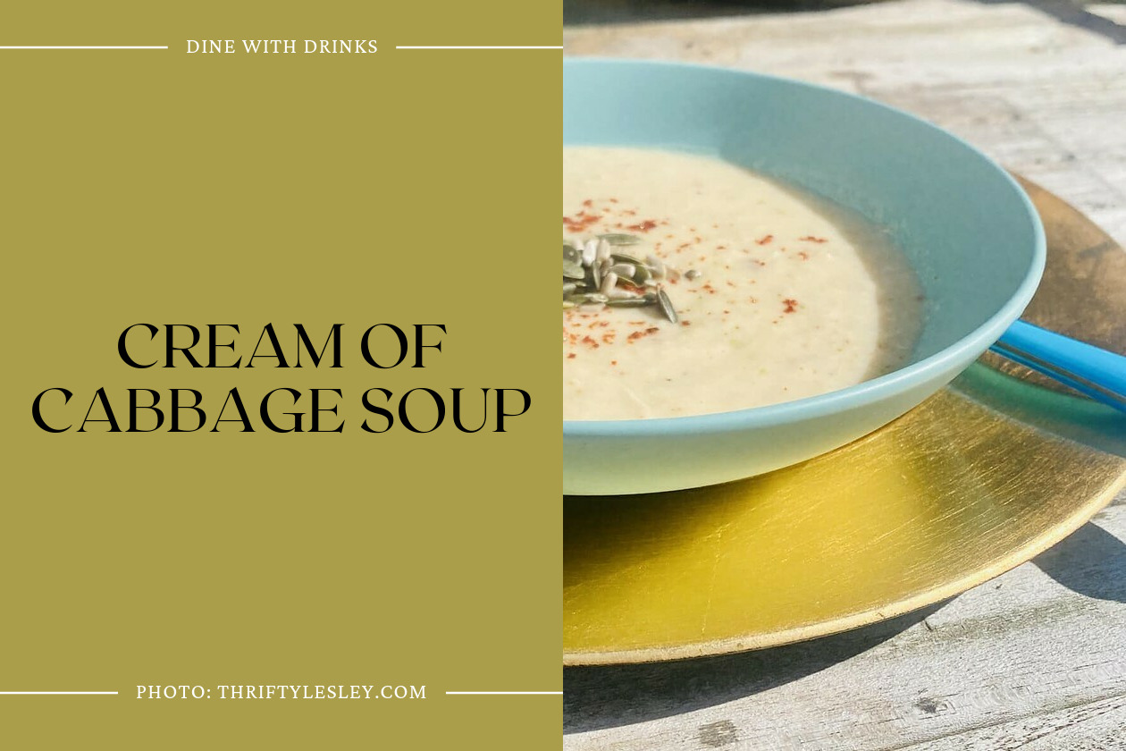 Cream Of Cabbage Soup