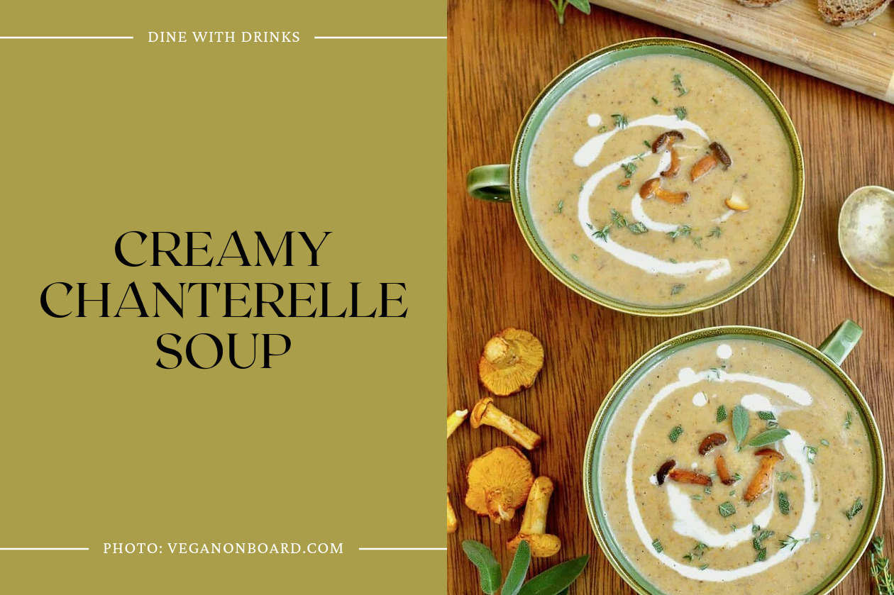 Creamy Chanterelle Soup