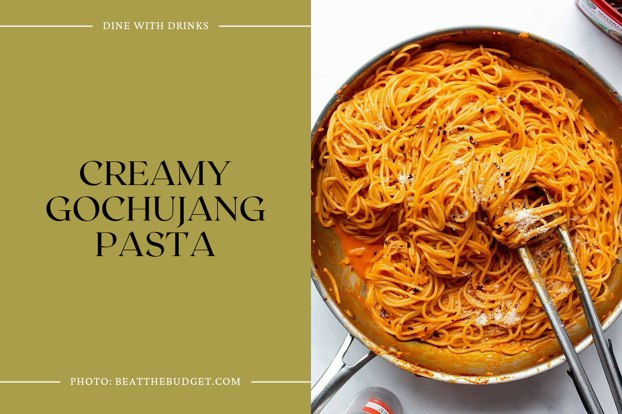 Creamy Gochujang Pasta