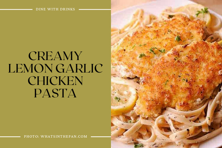 Creamy Lemon Garlic Chicken Pasta