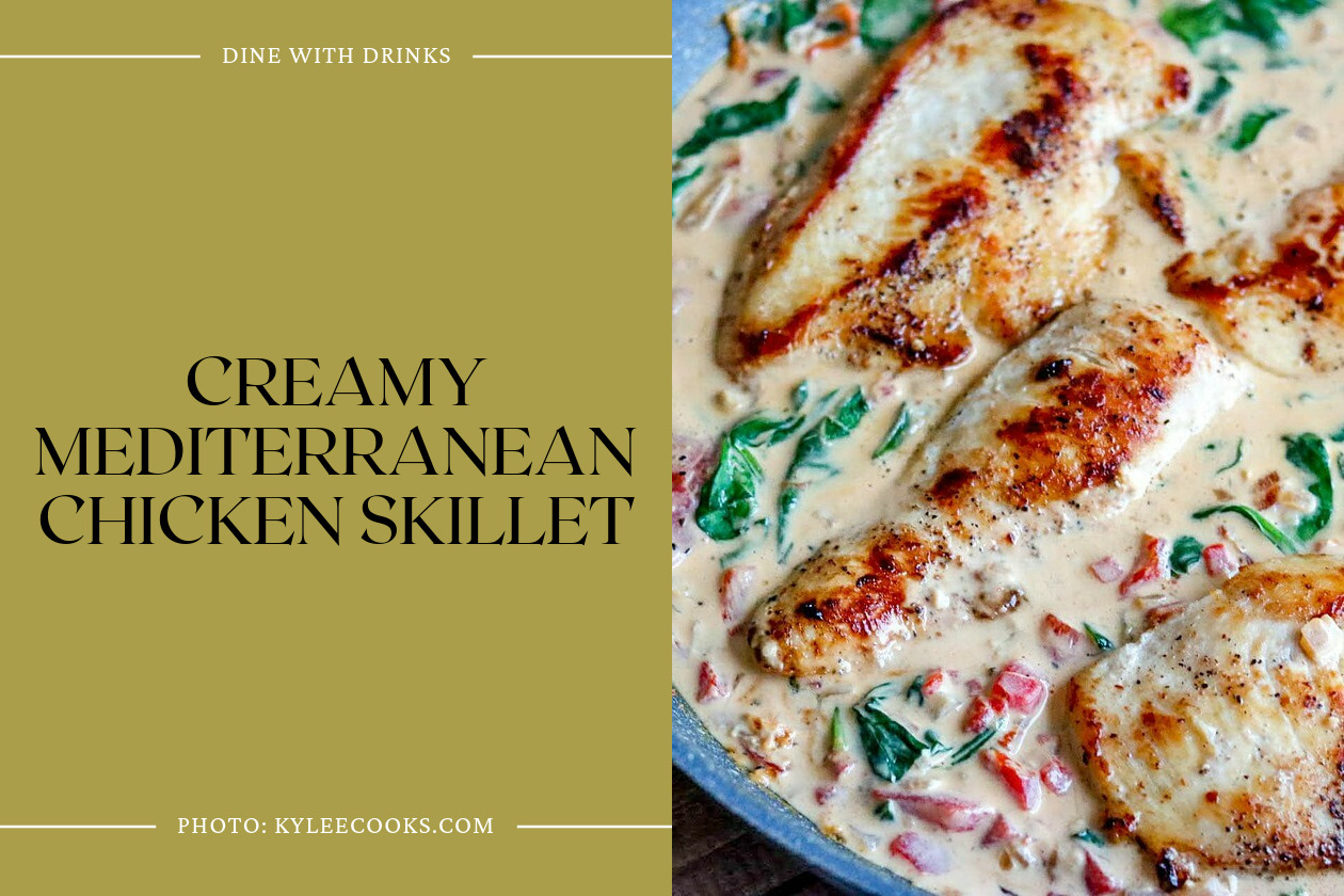 Creamy Mediterranean Chicken Skillet
