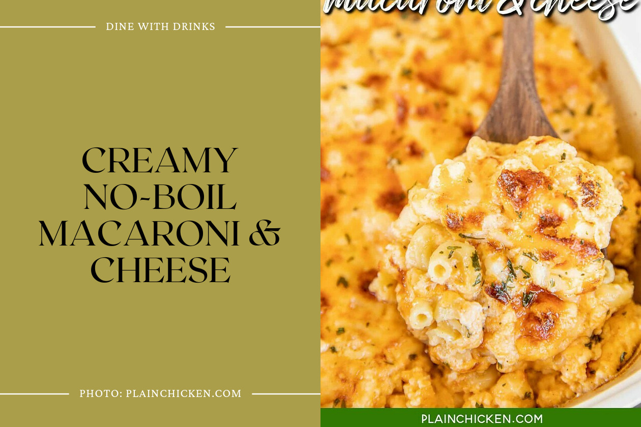 Creamy No-Boil Macaroni & Cheese