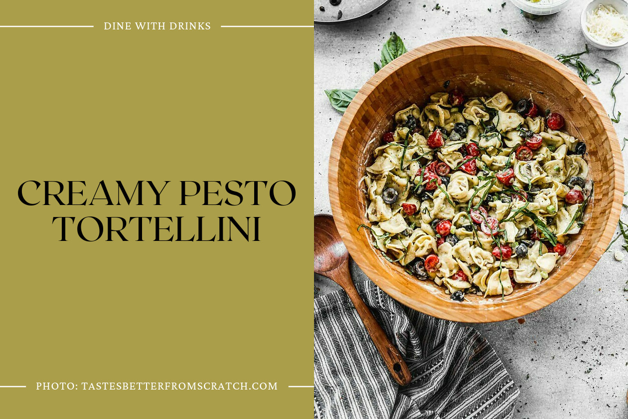 Creamy Pesto Tortellini