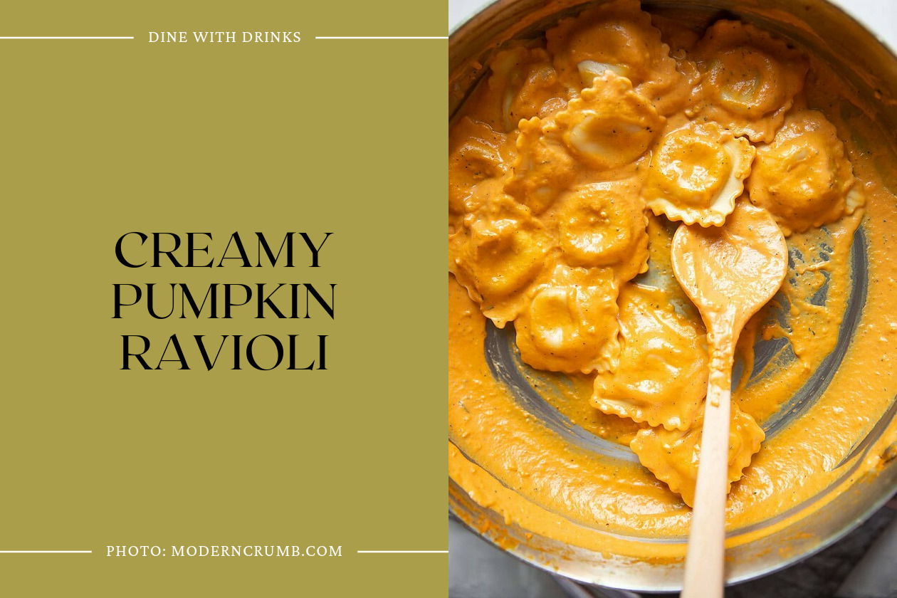 Creamy Pumpkin Ravioli