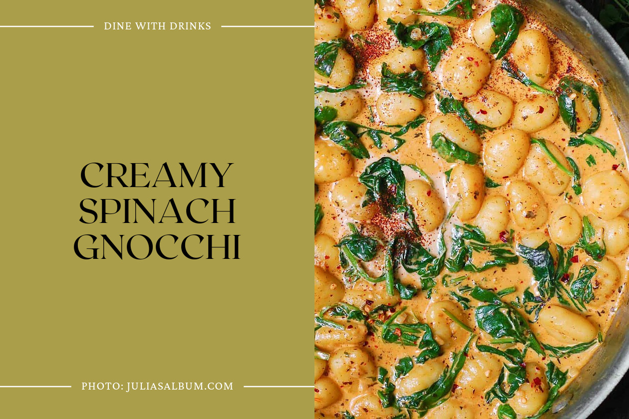 Creamy Spinach Gnocchi