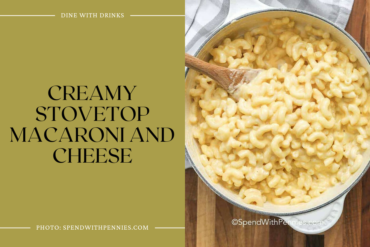 Creamy Stovetop Macaroni And Cheese