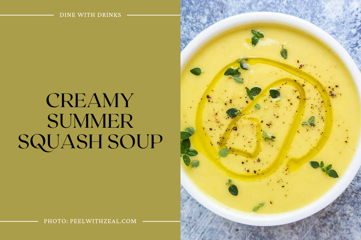Creamy Summer Squash Soup