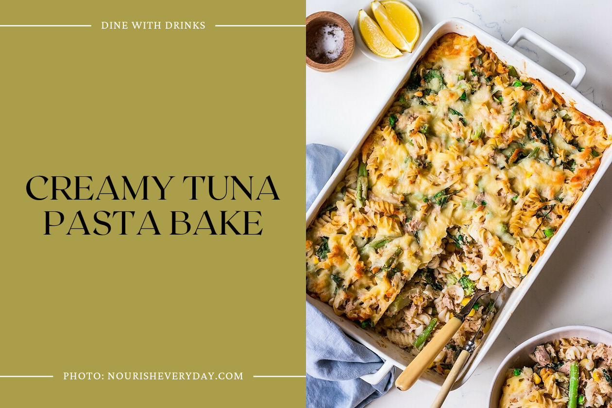 Creamy Tuna Pasta Bake