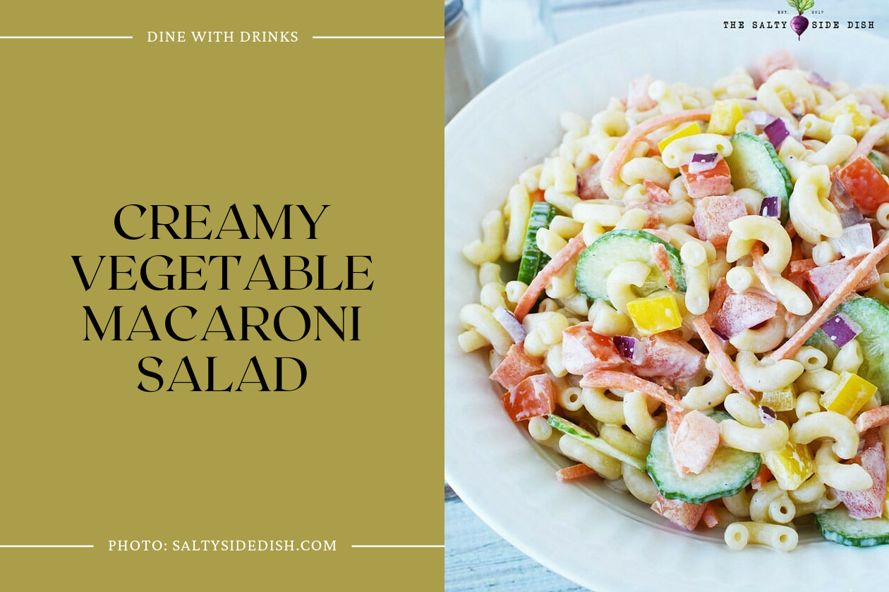 Creamy Vegetable Macaroni Salad