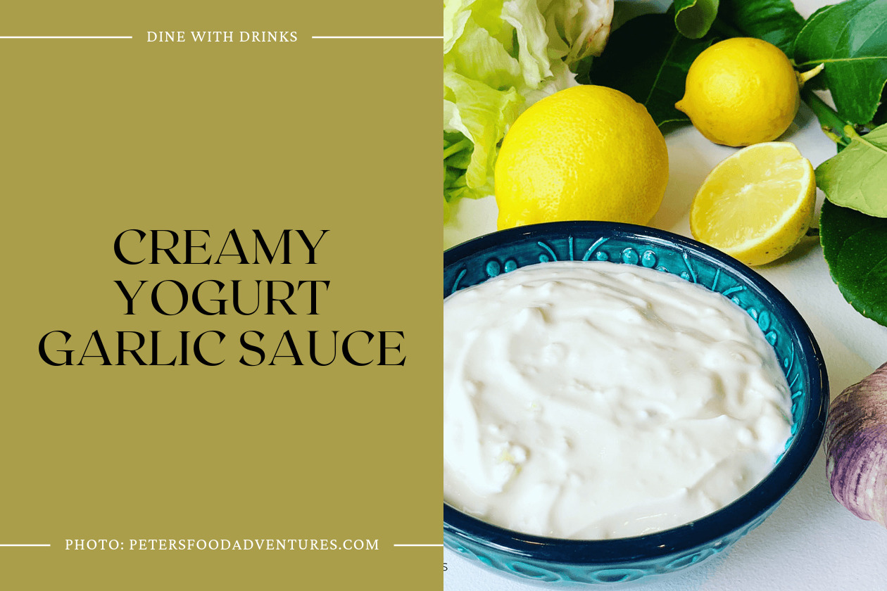 Creamy Yogurt Garlic Sauce
