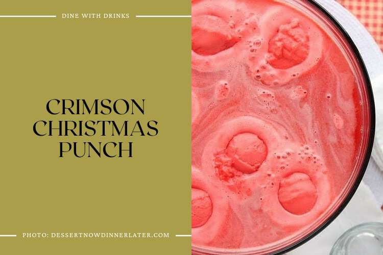 Crimson Christmas Punch