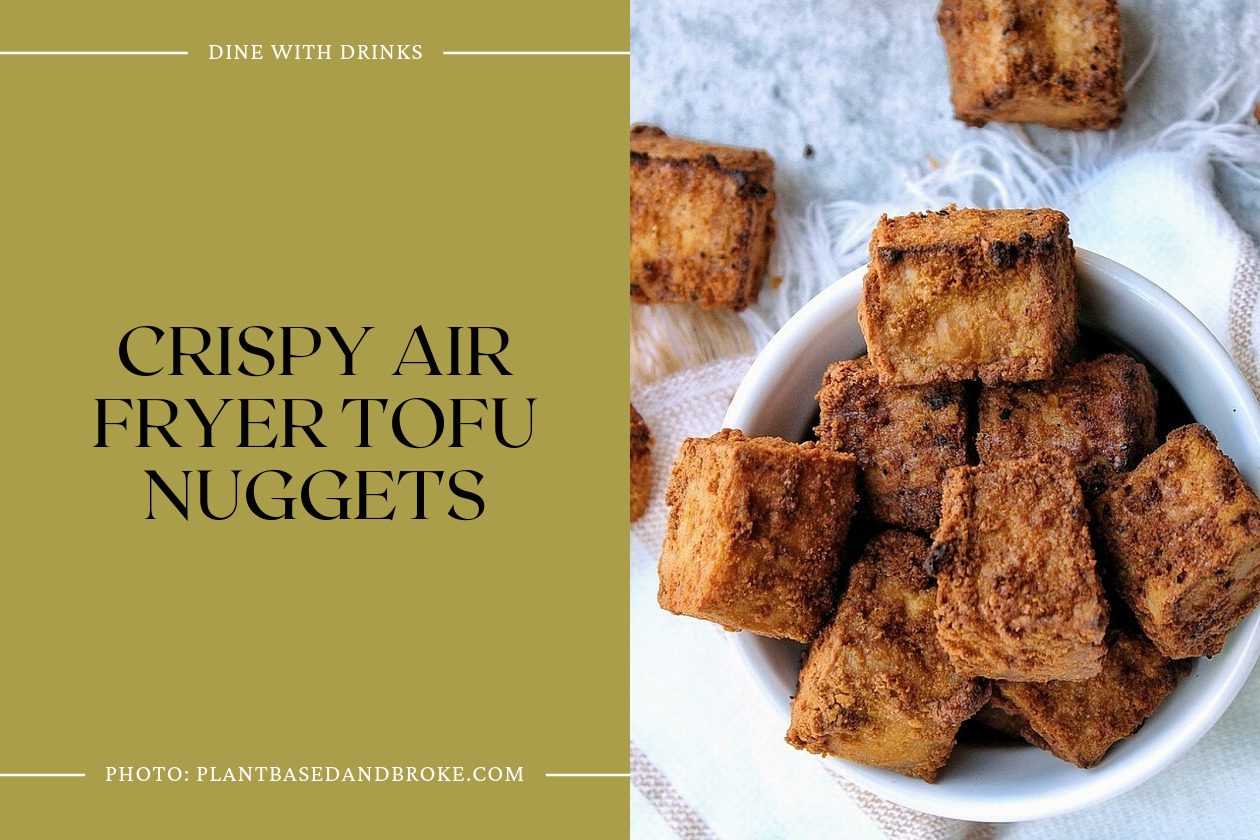Crispy Air Fryer Tofu Nuggets