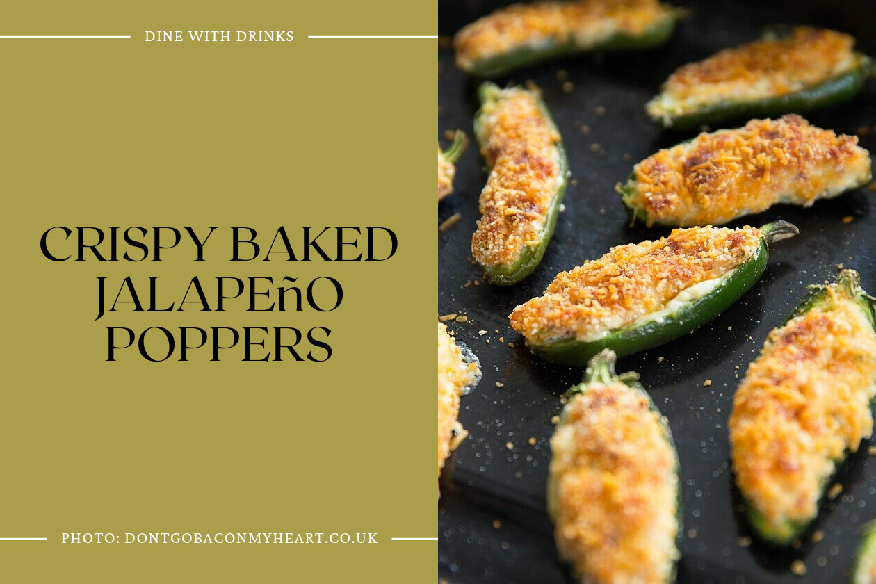 Crispy Baked Jalapeño Poppers