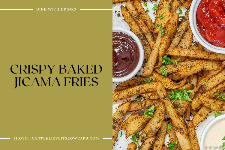Crispy Baked Jicama Fries