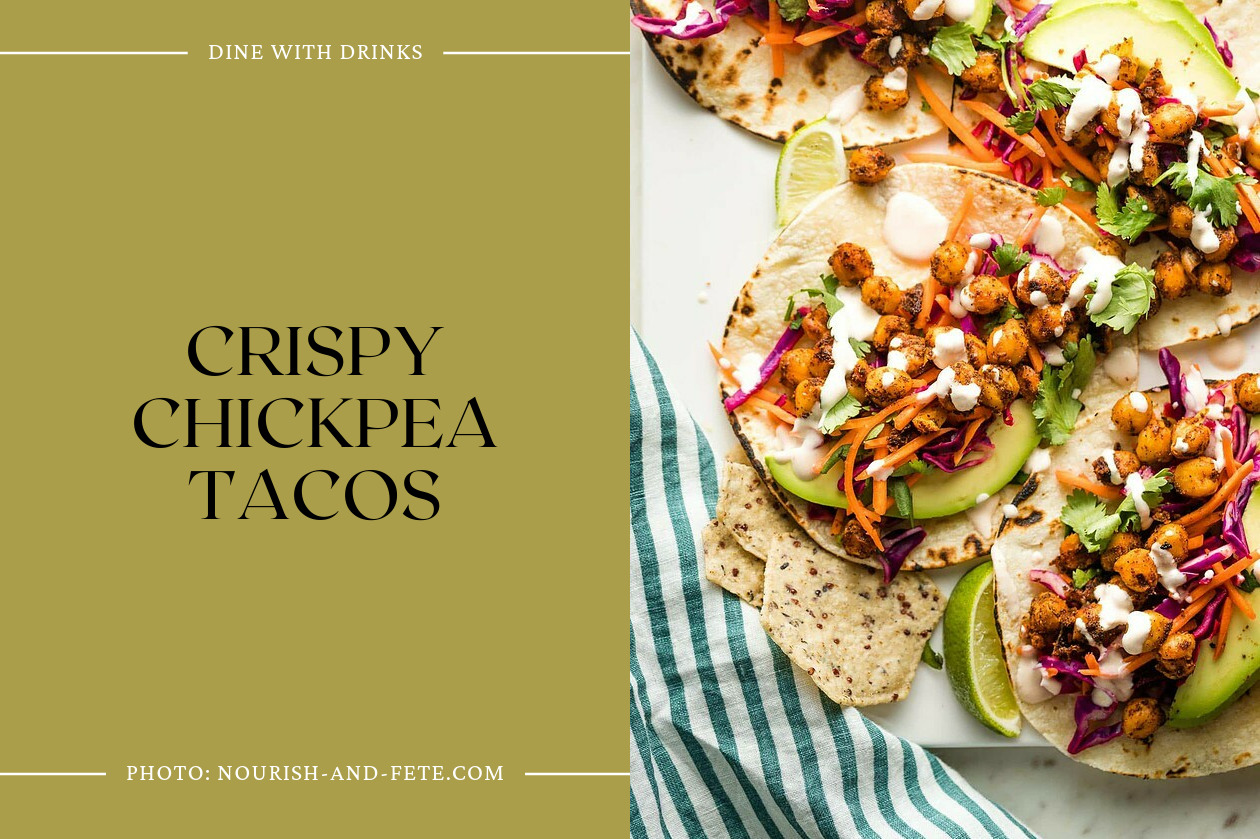 Crispy Chickpea Tacos