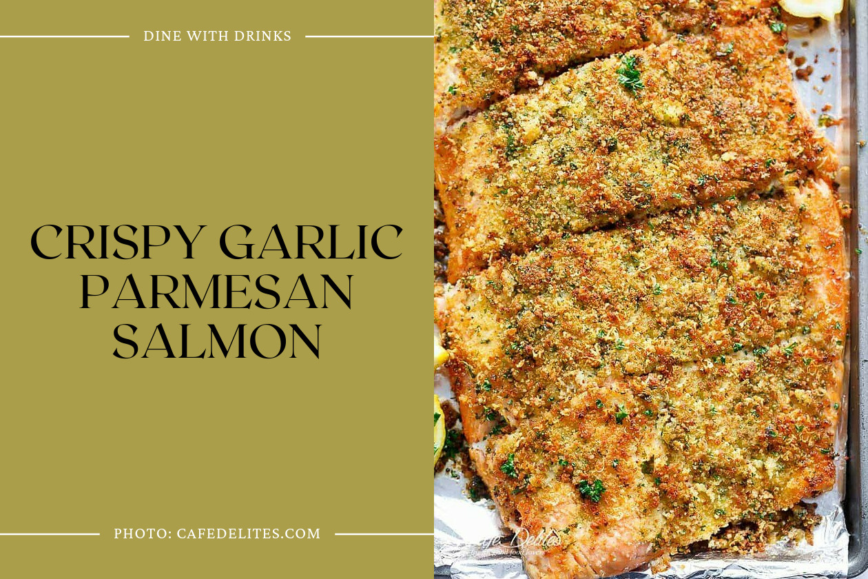 Crispy Garlic Parmesan Salmon