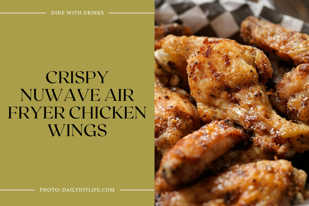 Crispy Nuwave Air Fryer Chicken Wings