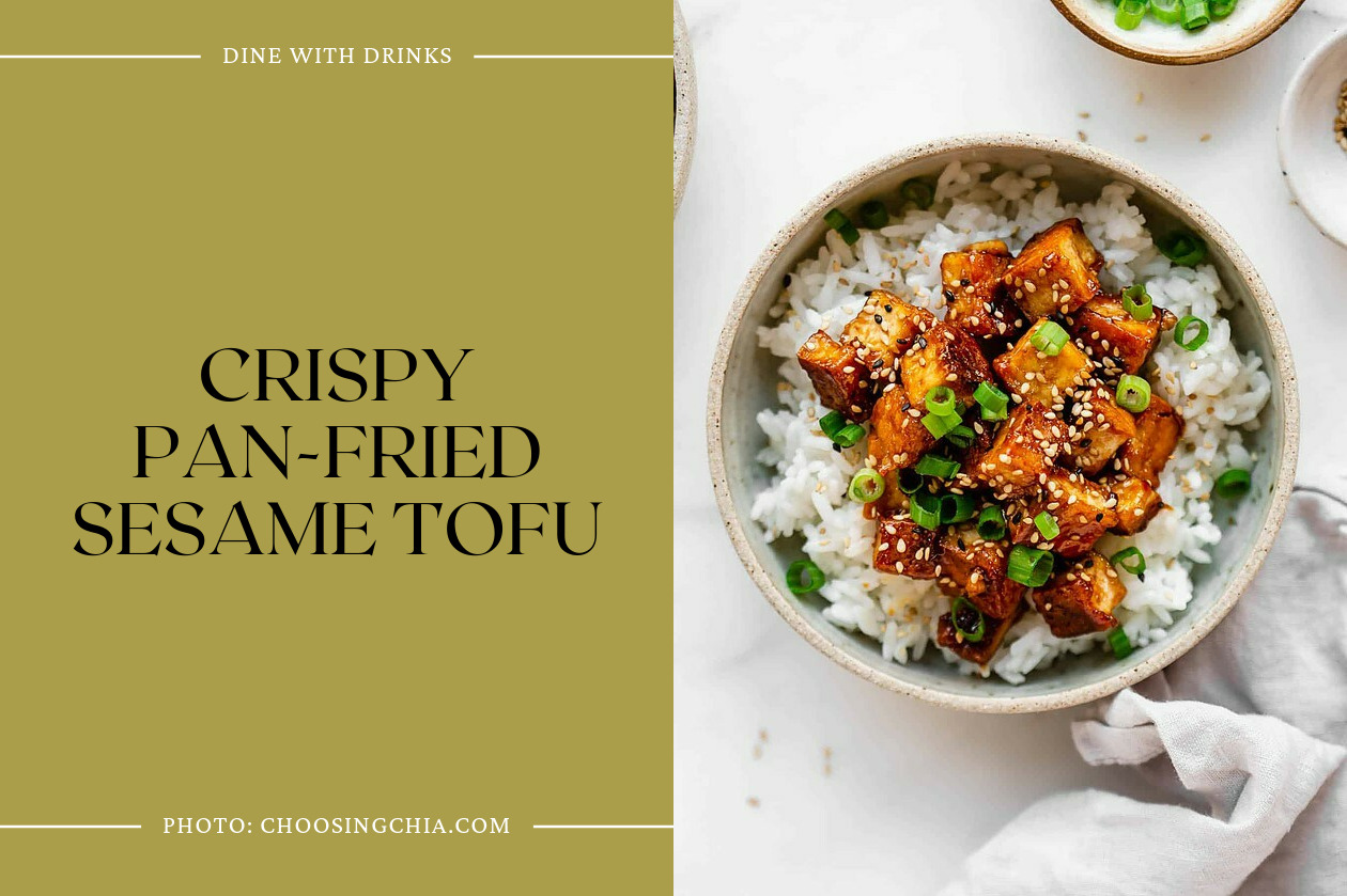 Crispy Pan-Fried Sesame Tofu
