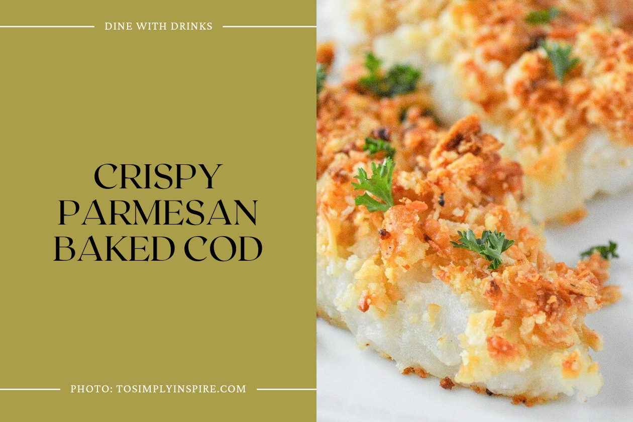 Crispy Parmesan Baked Cod