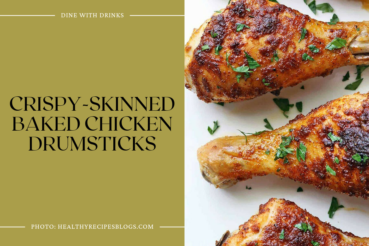 Crispy-Skinned Baked Chicken Drumsticks