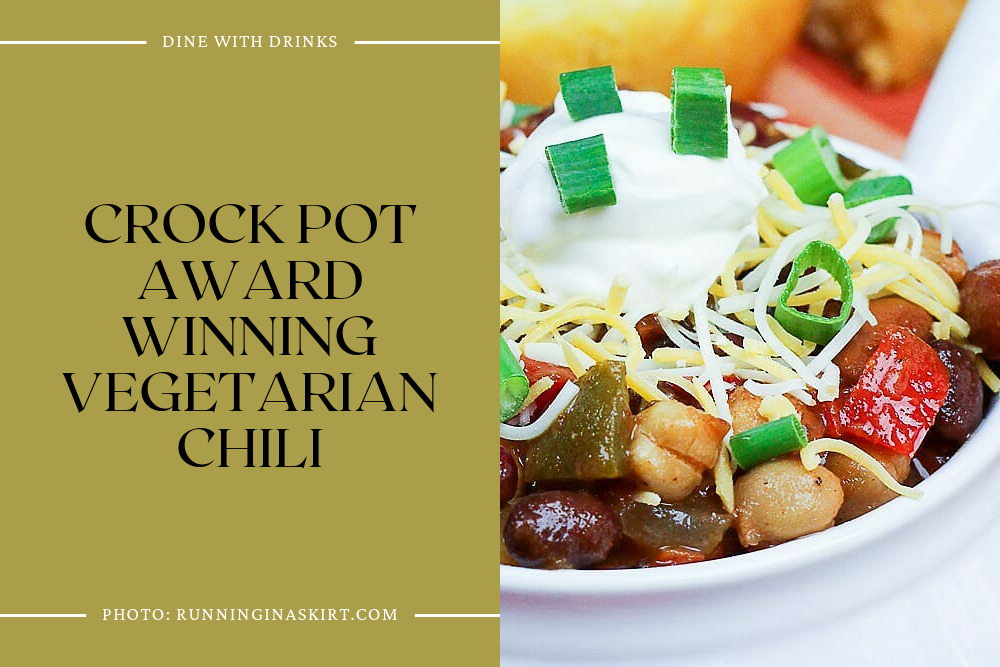 Crock Pot Award Winning Vegetarian Chili