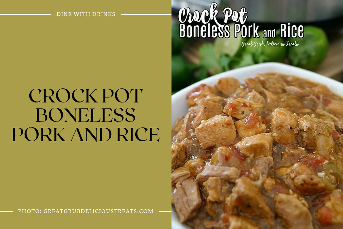 Crock Pot Boneless Pork And Rice