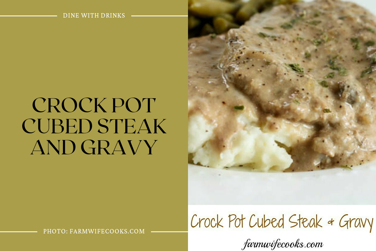 Crock Pot Cubed Steak And Gravy