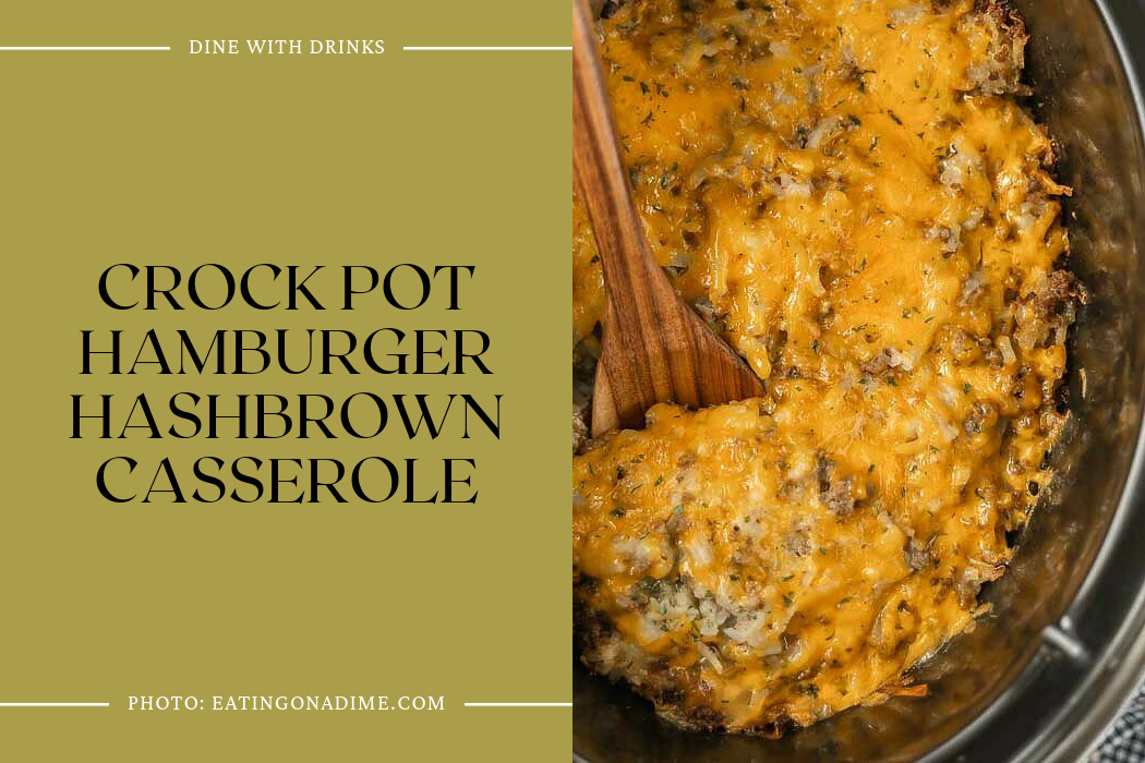 Crock Pot Hamburger Hashbrown Casserole