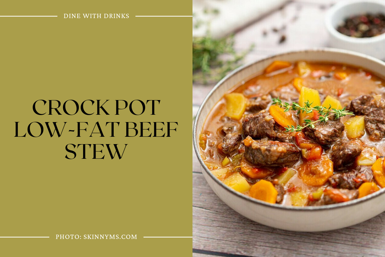 Crock Pot Low-Fat Beef Stew