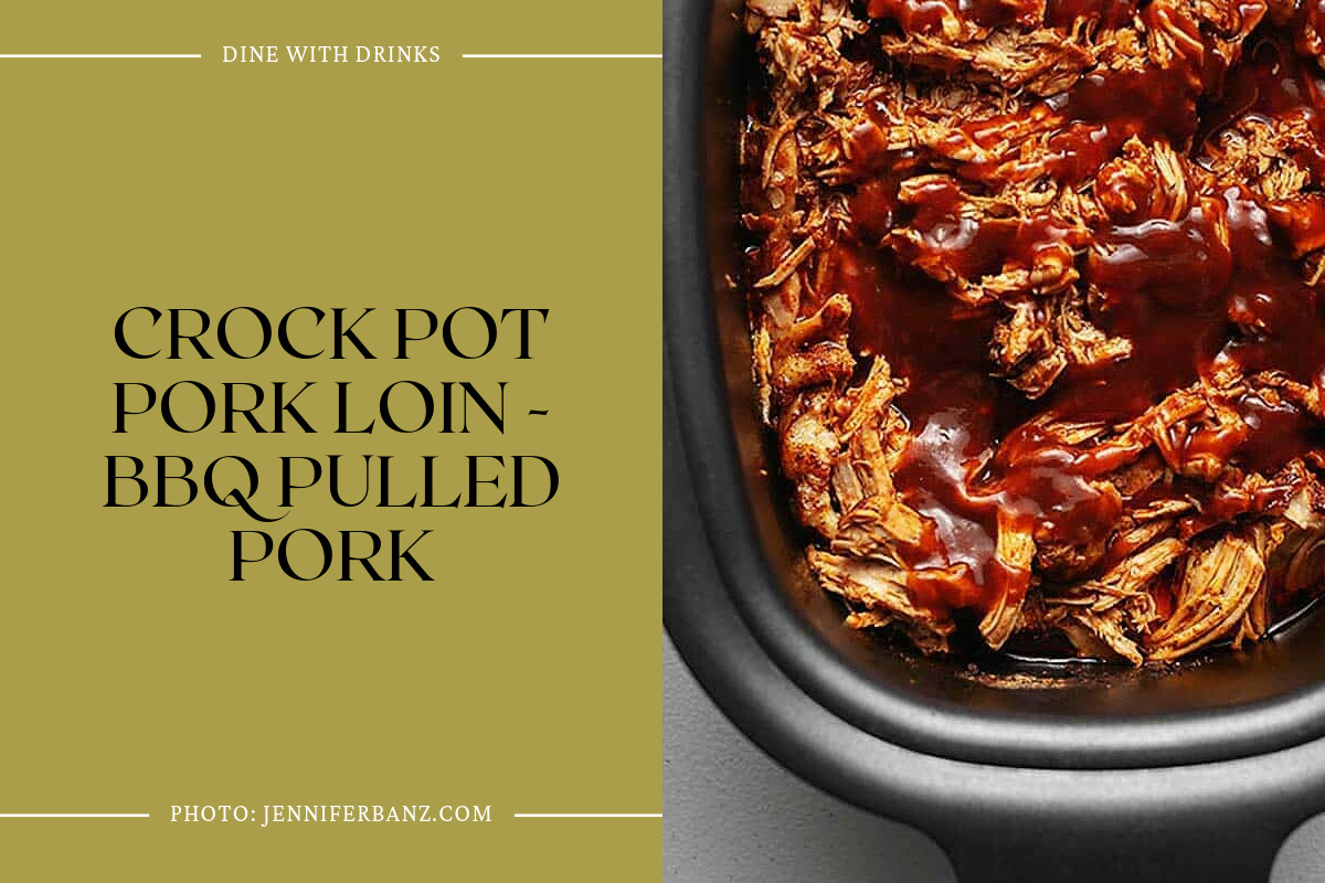 Crock Pot Pork Loin - Bbq Pulled Pork