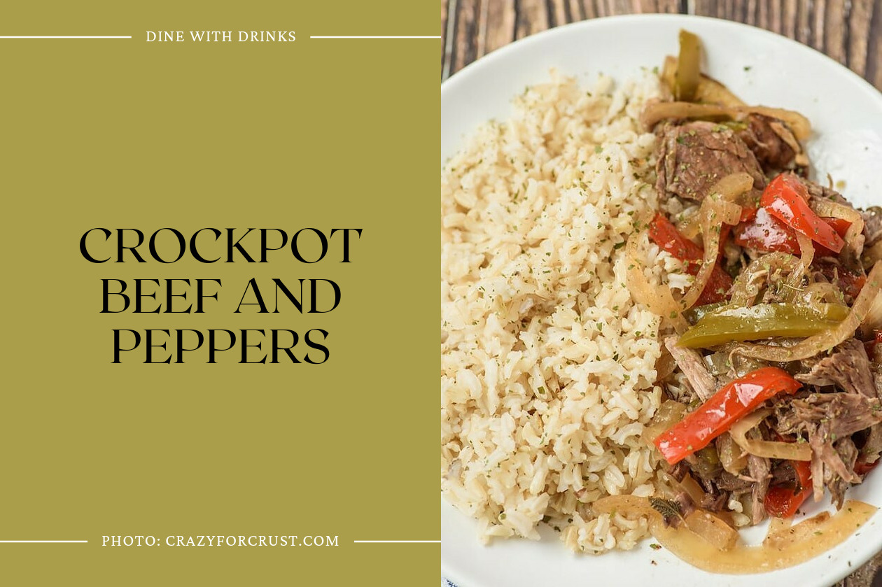 Crockpot Beef And Peppers