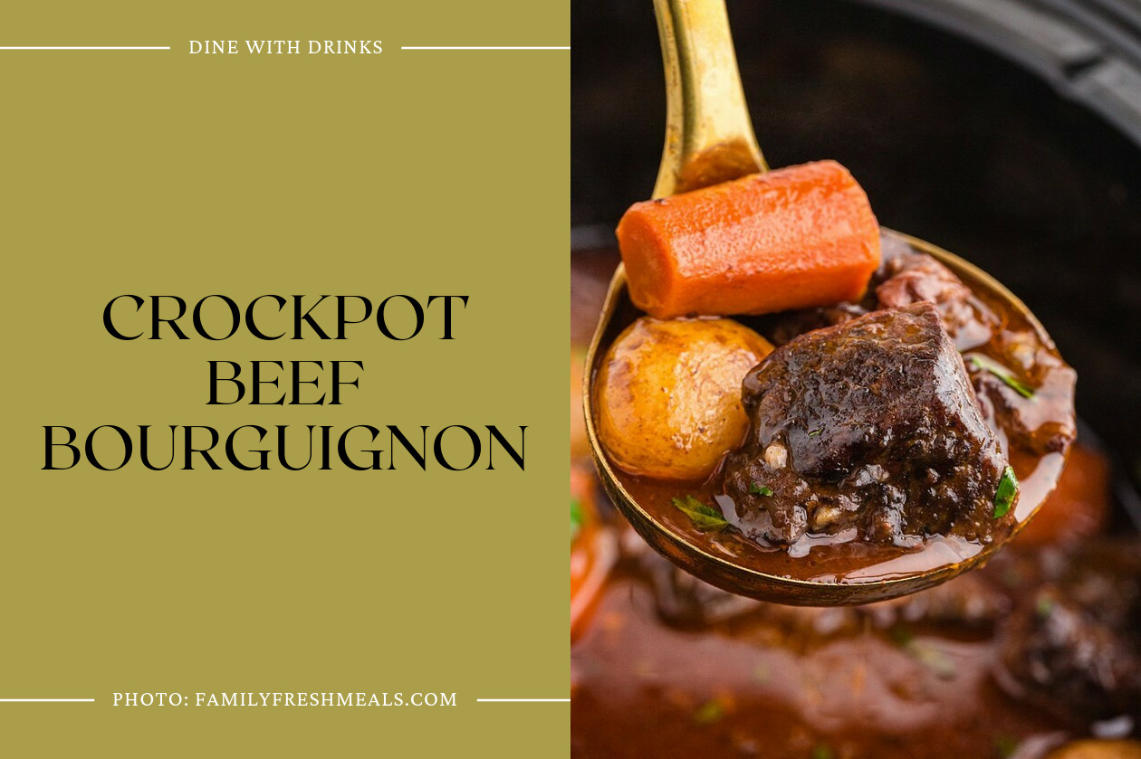 Crockpot Beef Bourguignon