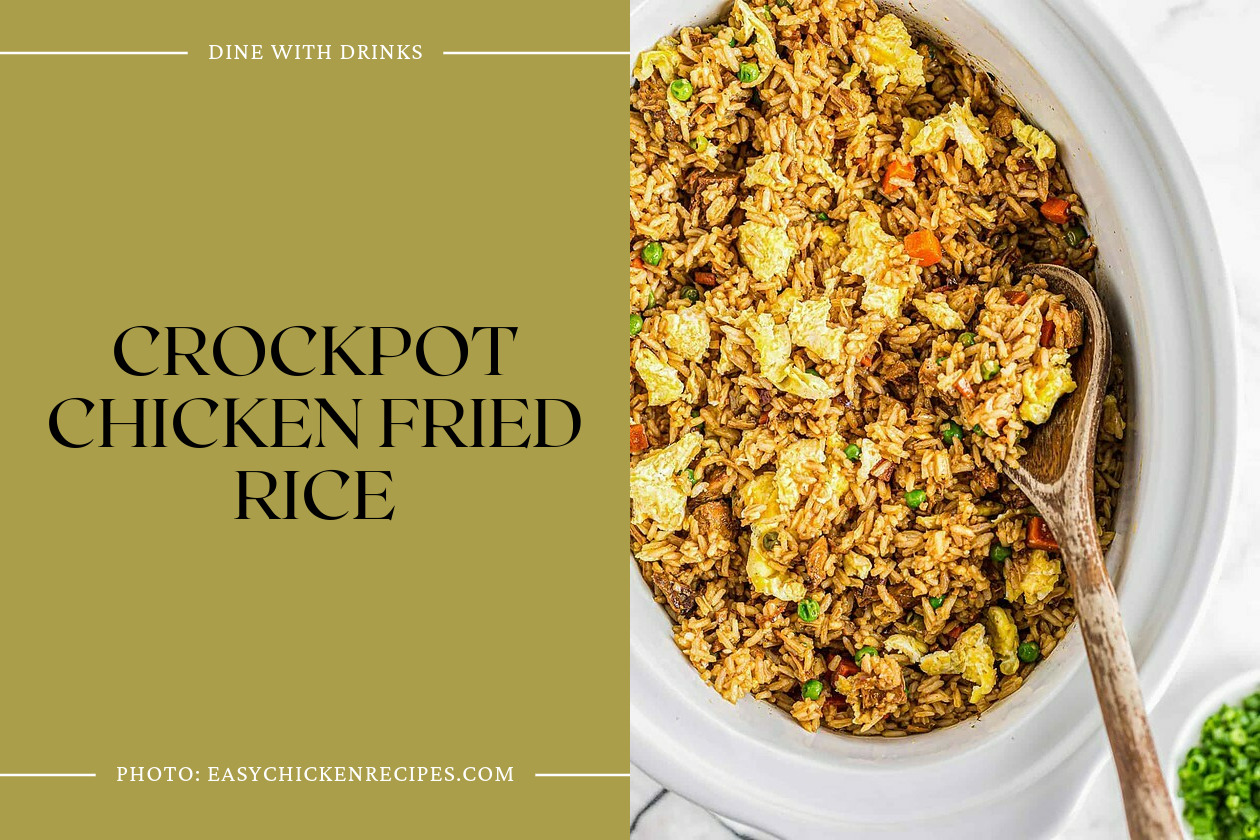 Crockpot Chicken Fried Rice
