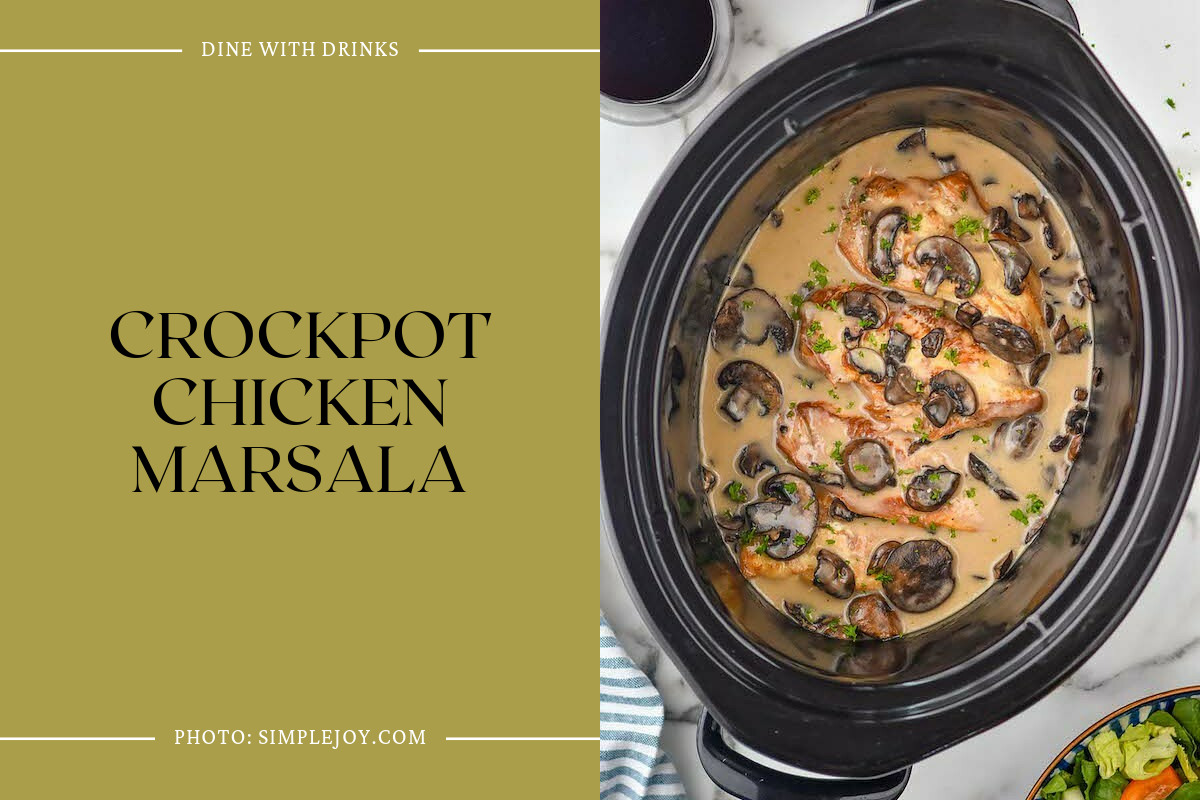 Crockpot Chicken Marsala