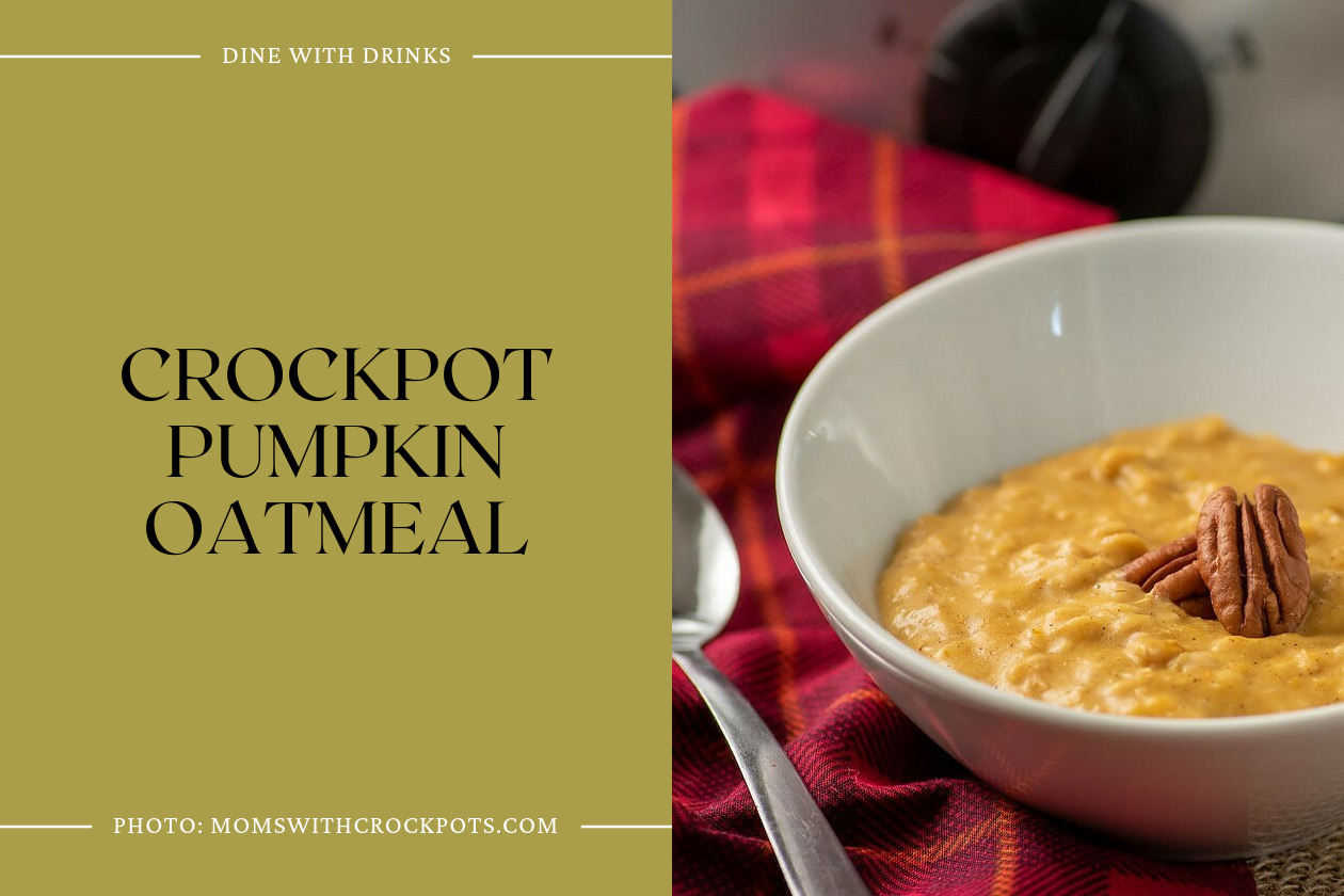 Crockpot Pumpkin Oatmeal