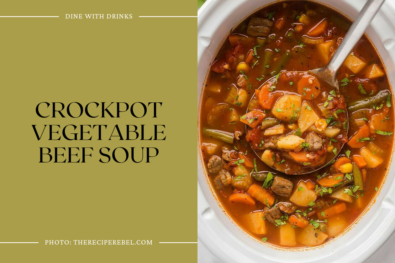 Crockpot Vegetable Beef Soup