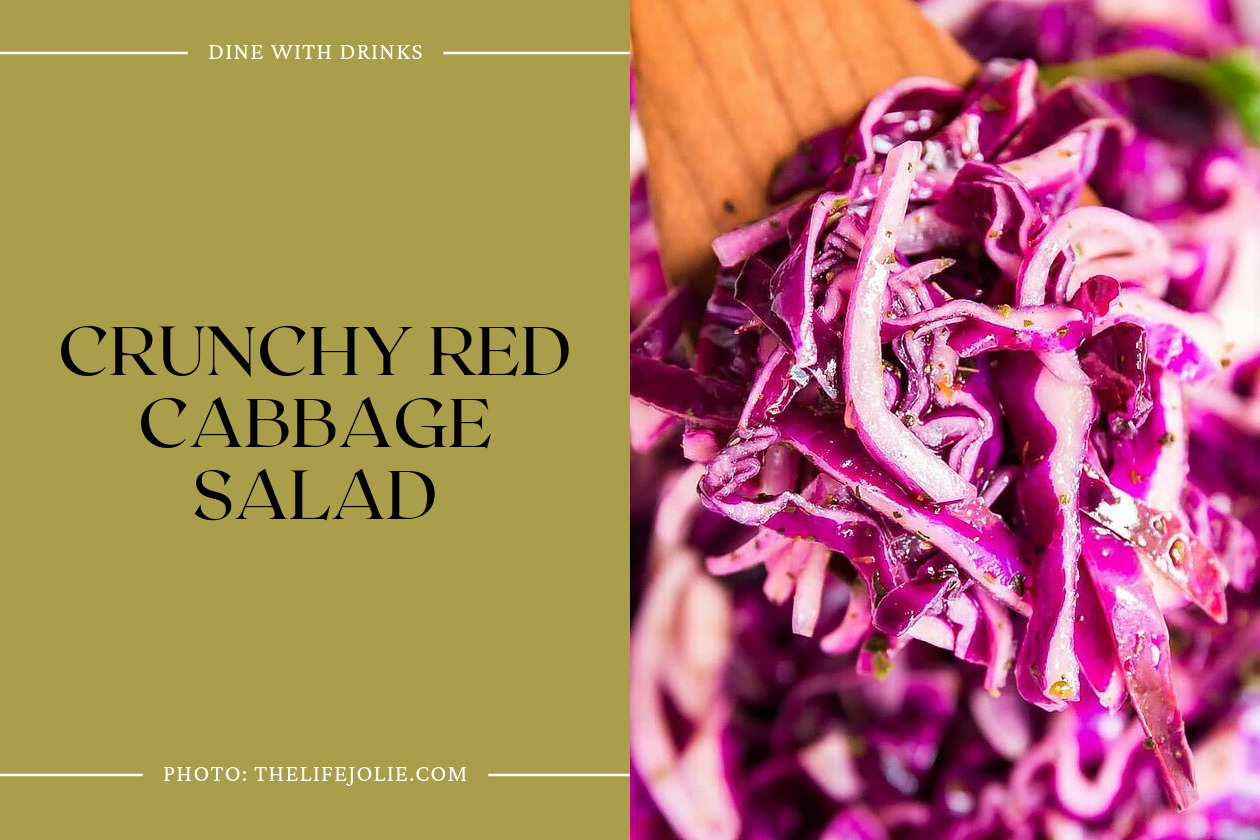Crunchy Red Cabbage Salad