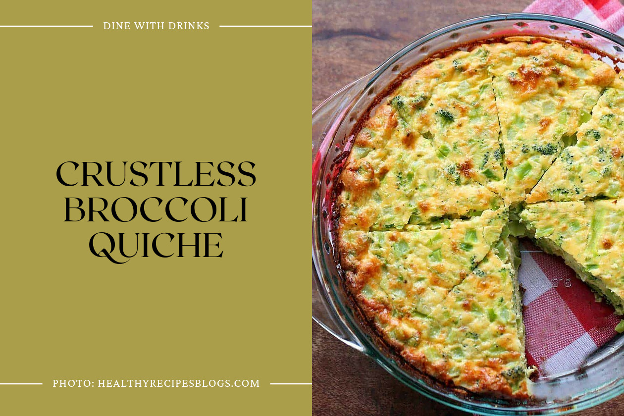 Crustless Broccoli Quiche