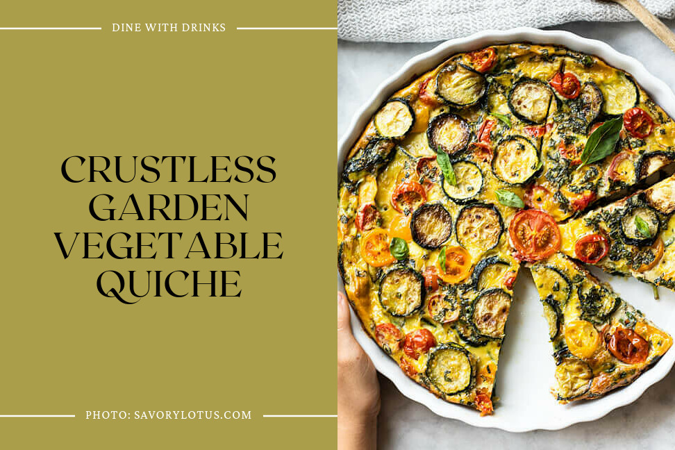 Crustless Garden Vegetable Quiche