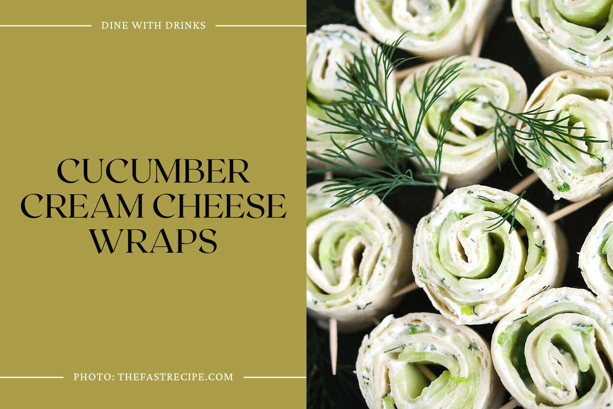 Cucumber Cream Cheese Wraps