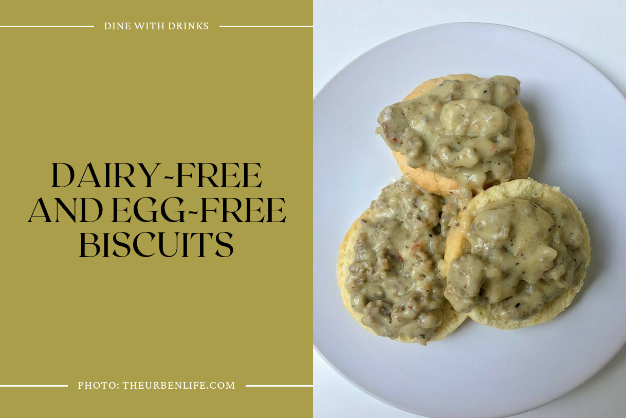Dairy-Free And Egg-Free Biscuits