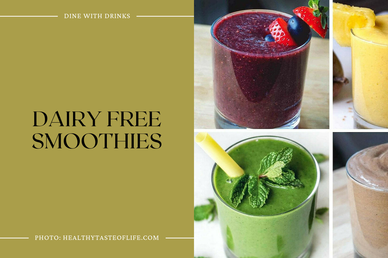 Dairy Free Smoothies